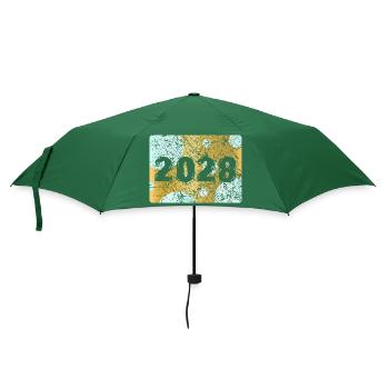 2028 - Regenschirm (klein) - Flaschengrün - Vorne