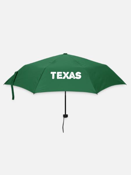 Texas - Regenschirm (klein) - Flaschengrün