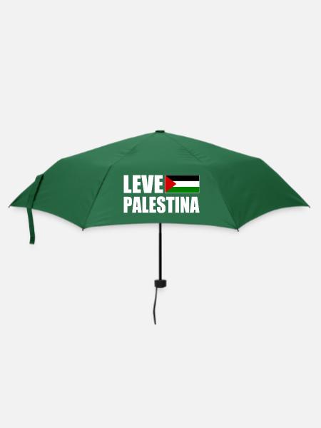 Leve palestina - Regenschirm (klein) - Flaschengrün