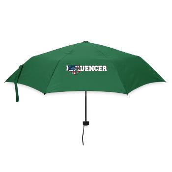 INFLUENCER - Regenschirm (klein) - Flaschengrün - Vorne