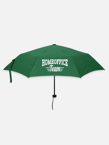 Team Homeoffice - HOMEOFFICE - Regenschirm (klein) - Flaschengrün