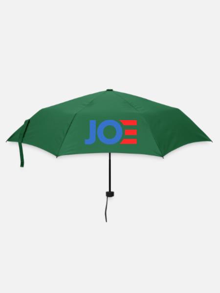 Joe biden - Regenschirm (klein) - Flaschengrün