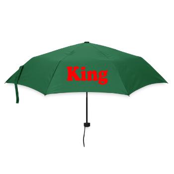 King - Regenschirm (klein) - Flaschengrün - Vorne
