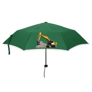 Bagger - Regenschirm (klein) - Flaschengrün - Vorne