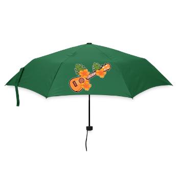 Ukulele - Regenschirm (klein) - Flaschengrün - Vorne