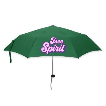 Free Spirit - Regenschirm (klein) - Flaschengrün - Vorne