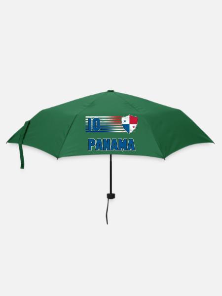 Panama Fußball Mannschaft - Regenschirm (klein) - Flaschengrün