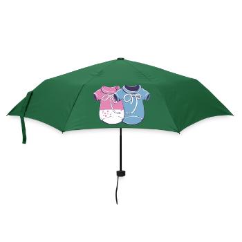 Baby-Outfits - Regenschirm (klein) - Flaschengrün - Vorne