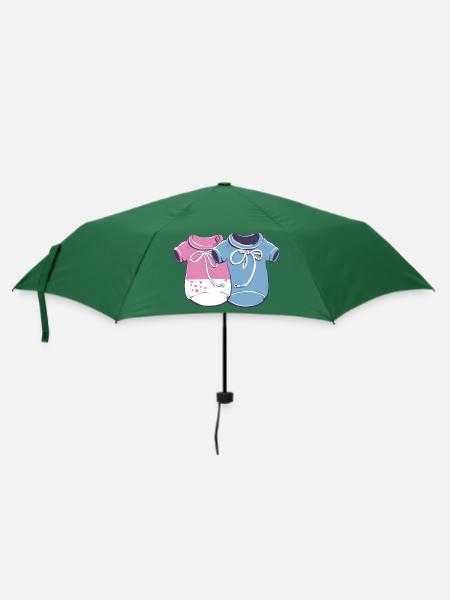 Baby-Outfits - Regenschirm (klein) - Flaschengrün