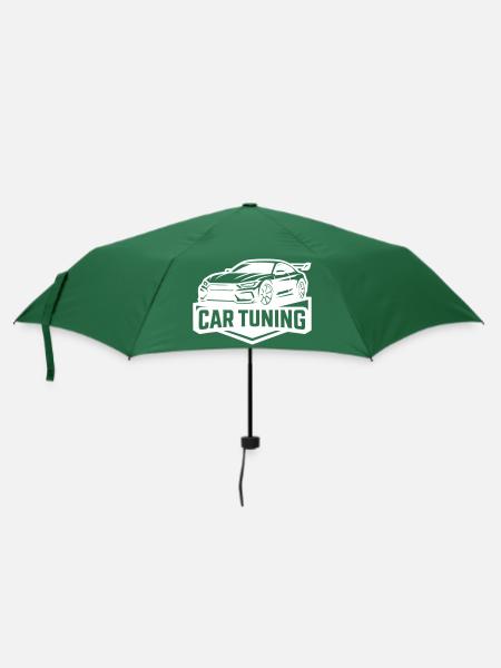 Auto Tuning - Regenschirm (klein) - Flaschengrün