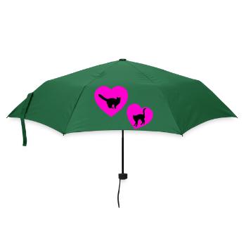 feline - Umbrella (small) - bottlegreen - Front