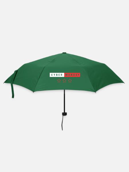 Kaufrausch Cyber Monday - Regenschirm (klein) - Flaschengrün