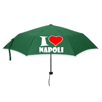Napoli - Regenschirm (klein) - Flaschengrün - Vorne