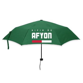 Afyon 03 - Regenschirm (klein) - Flaschengrün - Vorne
