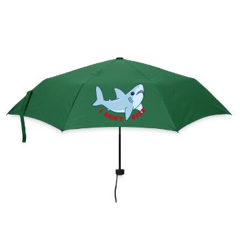 Meerestiere - Regenschirm (klein) - Flaschengrün - Vorne