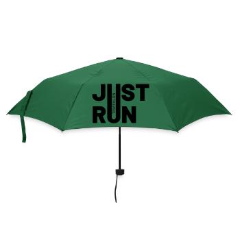 TRIATHLON just run - Regenschirm (klein) - Flaschengrün - Vorne