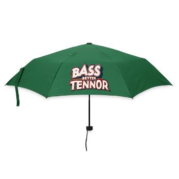 Bass Better Tenor - Regenschirm (klein) - Flaschengrün - Vorne