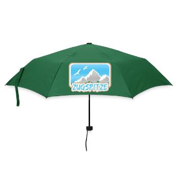 Zugspitze - Regenschirm (klein) - Flaschengrün - Vorne