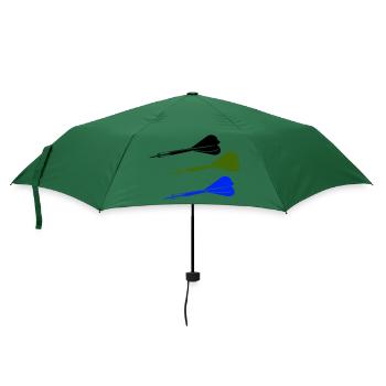 dartpfeile - Regenschirm (klein) - Flaschengrün - Vorne