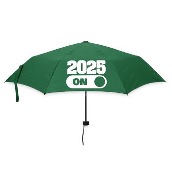 2025 - Regenschirm (klein) - Flaschengrün - Vorne