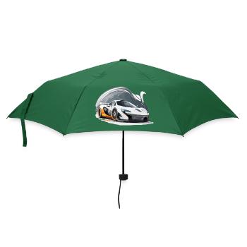 Der Sportwagen - Regenschirm (klein) - Flaschengrün - Vorne