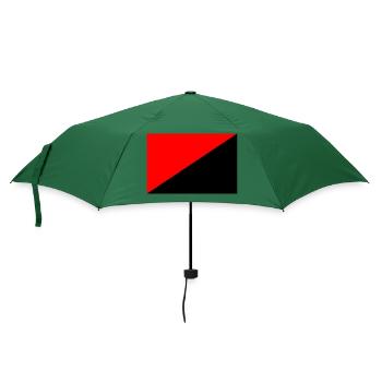 Anarchie - Regenschirm (klein) - Flaschengrün - Vorne