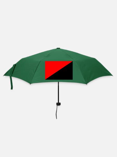 Anarchie - Regenschirm (klein) - Flaschengrün