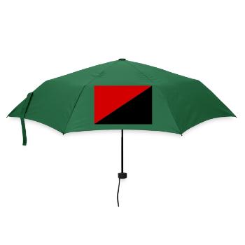 Anarchie - Regenschirm (klein) - Flaschengrün - Vorne