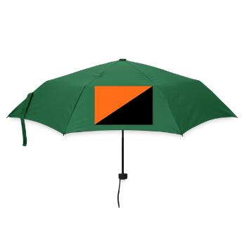 Anarchie - Regenschirm (klein) - Flaschengrün - Vorne