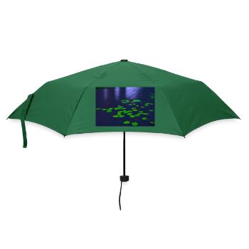 Testnetzwerk - Regenschirm (klein) - Flaschengrün - Vorne