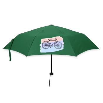 Fahrrad - Regenschirm (klein) - Flaschengrün - Vorne