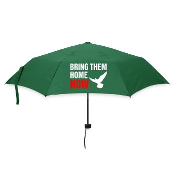 BRING THEM HOME NOW - Regenschirm (klein) - Flaschengrün - Vorne