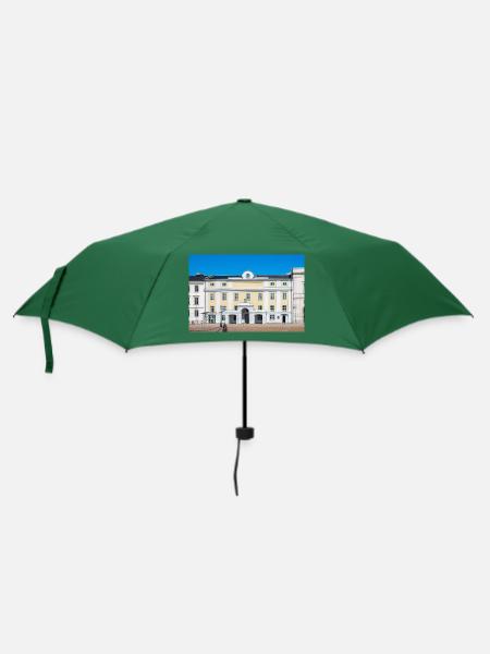 Göteborg Stadskansliet bei Gustaf Adolfs torg - Regenschirm (klein) - Flaschengrün