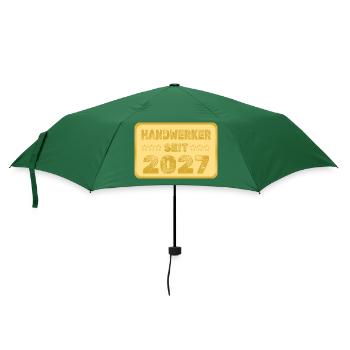 2027 - Regenschirm (klein) - Flaschengrün - Vorne