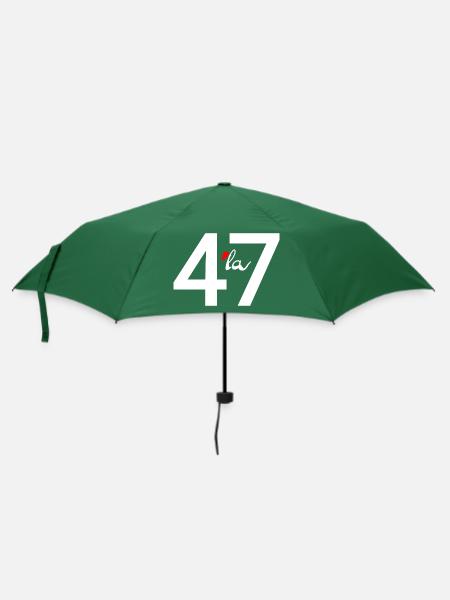 47 comma la - Regenschirm (klein) - Flaschengrün