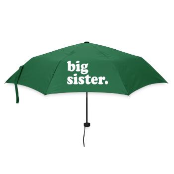 Big sister - Regenschirm (klein) - Flaschengrün - Vorne