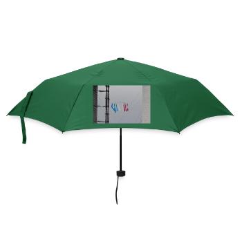 Flugtreffen in Patrouille de France - Regenschirm (klein) - Flaschengrün - Vorne