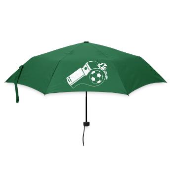 Trillerpfeife - Regenschirm (klein) - Flaschengrün - Vorne