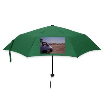 A Car - Regenschirm (klein) - Flaschengrün - Vorne