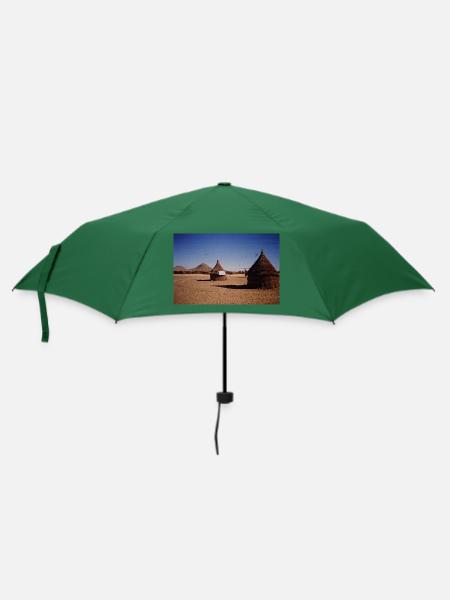 Egypt - Regenschirm (klein) - Flaschengrün