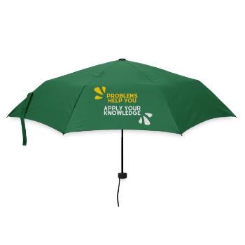 POSITIVE QUOTES - Regenschirm (klein) - Flaschengrün - Vorne