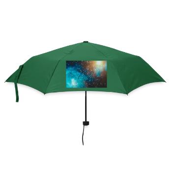 Kosmos - Regenschirm (klein) - Flaschengrün - Vorne