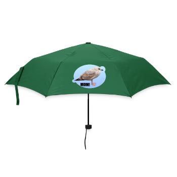 Möwe - Regenschirm (klein) - Flaschengrün - Vorne