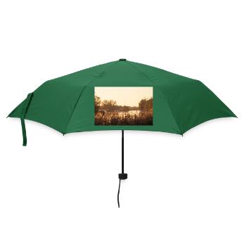 Lesum - Regenschirm (klein) - Flaschengrün - Vorne