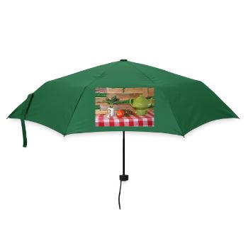 Küche - Regenschirm (klein) - Flaschengrün - Vorne