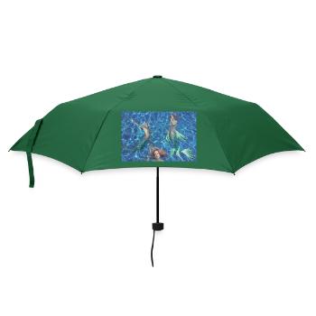 Sirenen - Regenschirm (klein) - Flaschengrün - Vorne
