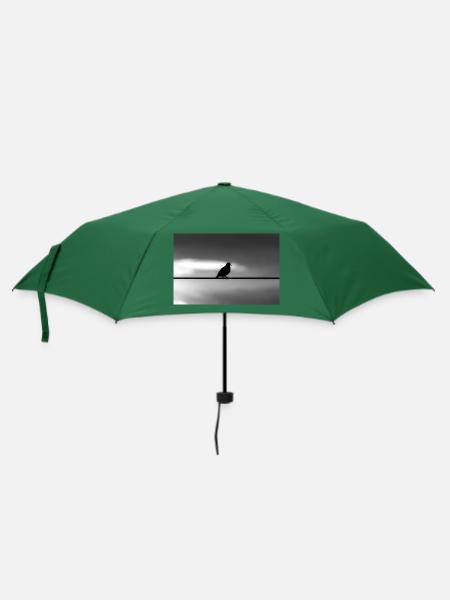 Taube - Regenschirm (klein) - Flaschengrün
