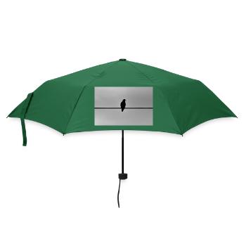 Taube - Regenschirm (klein) - Flaschengrün - Vorne