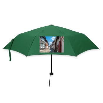 Altstadt Goslar Niedersachsen - Regenschirm (klein) - Flaschengrün - Vorne