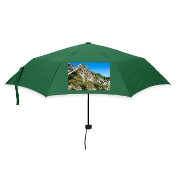 Festung Knin (Kninska tvrđava) Kroatien - Regenschirm (klein) - Flaschengrün - Vorne